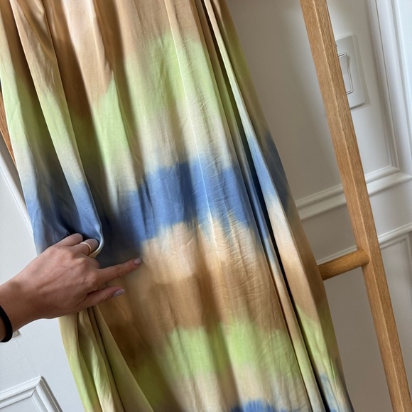 FRNCH Paris Aubreya Tie-Dye Halter Maxi Dress - NWT - Size M - Picture 4 of 11